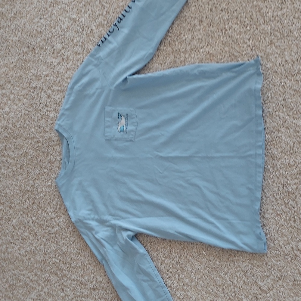 MEN'S VINEYARD VINES LONG SLEEVE YETI TEE